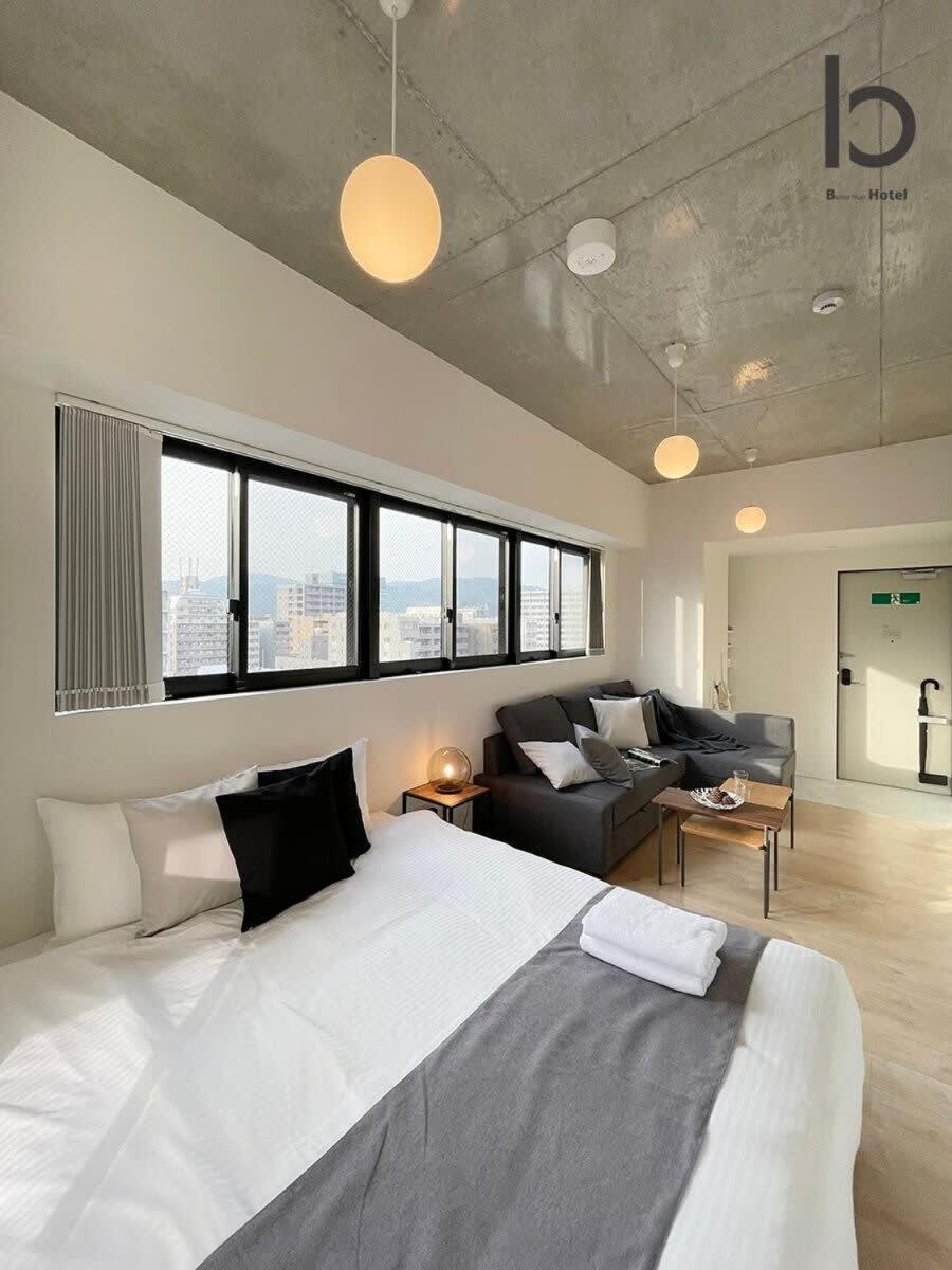Near Peace Park, Beautiful 1 BR Apartment, 6Ppl Hiroshima Exterior foto